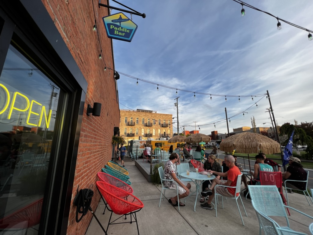 Evening at Paddle Bar